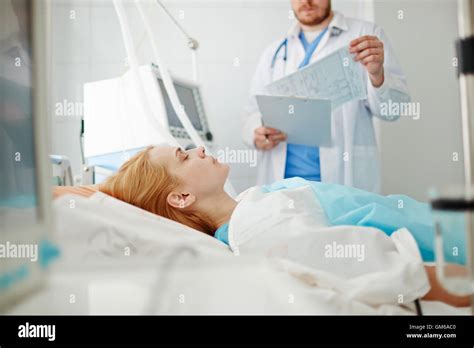 Patient at hospital Stock Photo - Alamy