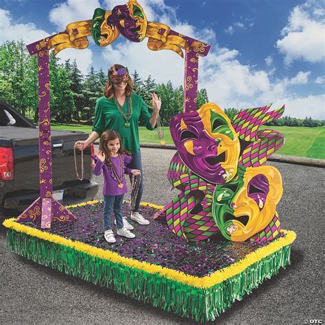 Mardi Gras Parade Float Deluxe Decorating Kit - 10 Pc. | Oriental Trading