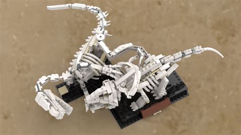 LEGO MOC Velociraptor VS Protoceratops Fossil MOC (Separated Models included) - Alternative ...