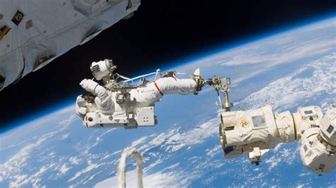 Russian cosmonauts go on 7-hour-spacewalk for sample of strange hole on ...