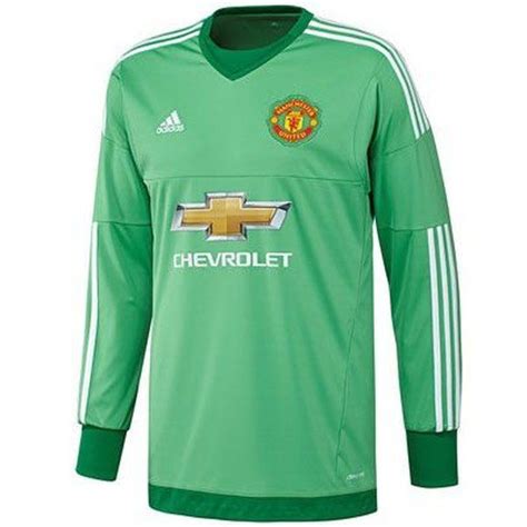 Manchester United Goalkeeper Shirt 2015/16 Semi Flash Lime Kids | www ...