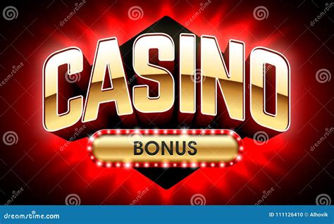 Casino Welcome Bonus Banner Stock Vector - Illustration of benefit, play: 111126410