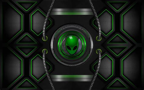 Wallpaper Alienware Green By Fafa116 by FAFA116 on DeviantArt