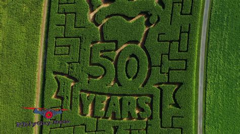 2021 Merrymead Farm Corn Maze 10-8-21 - YouTube