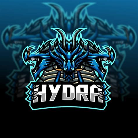 Premium Vector | Hydra dragon mascot esport gaming logo