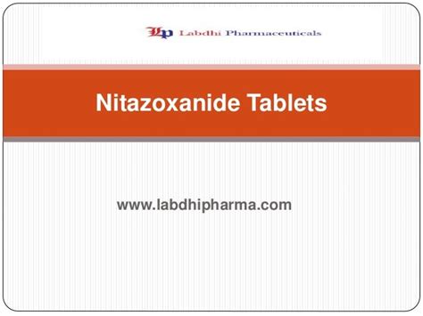 Nitazoxanide Tablets