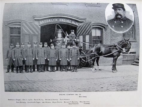 1892 Antique BROOKLYN FIRE DEPARTMENT History FIREFIGHTING Firemen NEW ...