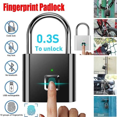 Smart Fingerprint Padlock