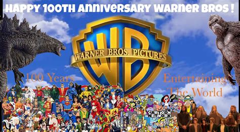 Happy 100th Anniversary Warner Bros by TabrizShadow on DeviantArt