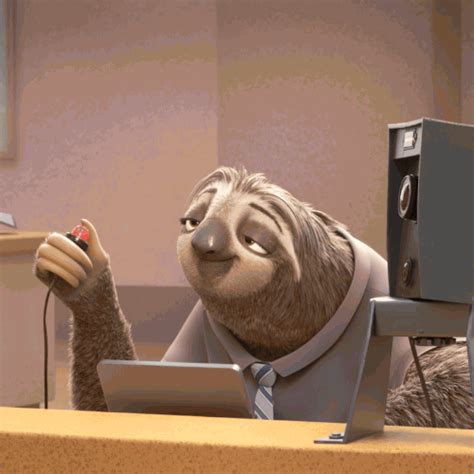 Zootopia Sloth GIFs - Find & Share on GIPHY