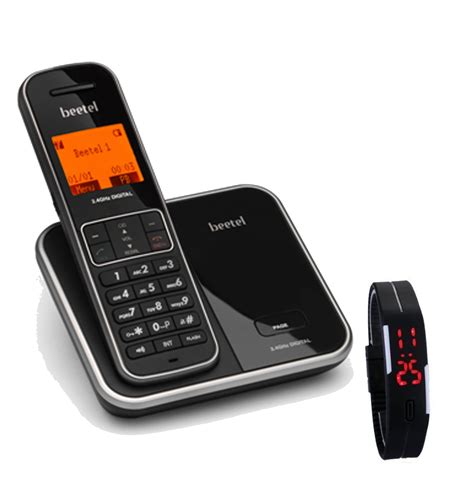 Buy Beetel X-81 Cordless Landline Phone ( Black ) Online at Best Price in India - Snapdeal