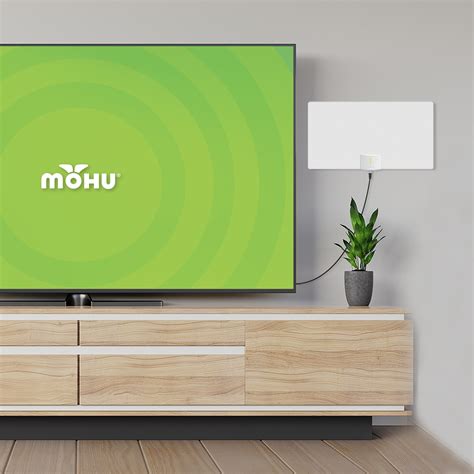 Mohu Leaf Supreme PRO | Amplified Indoor HDTV Antenna