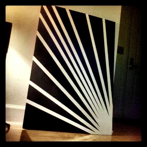 Foam board, spray paint, masking tape! | Wall Art: DIY | Pinterest | Masking tape, Spray ...