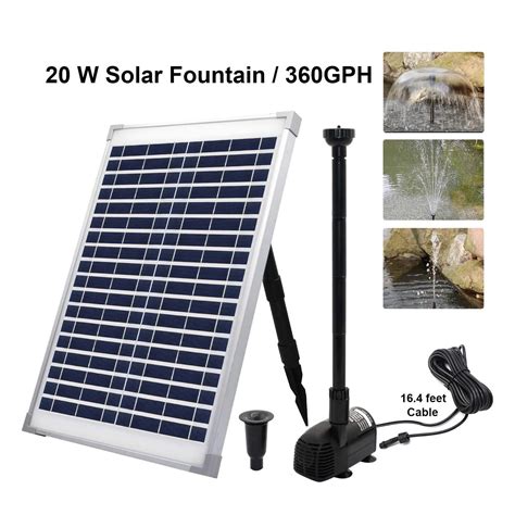 Top 10 Best Solar Fountain Pumps in 2022 Reviews - Show Guide Me