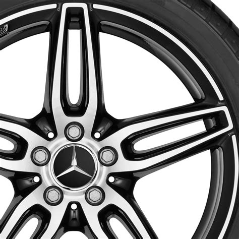 19” Mercedes-Benz E-Class AMG 5-twin-spoke OE Complete Wheels Set – CarGym