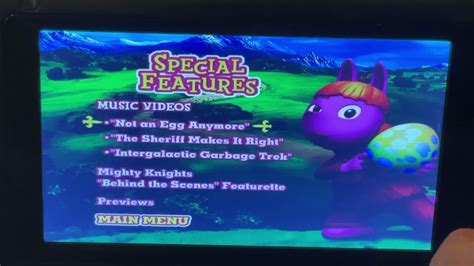 The Backyardigans: Tale Of The Mighty Knights 2008 DVD Menu Walkthrough - YouTube