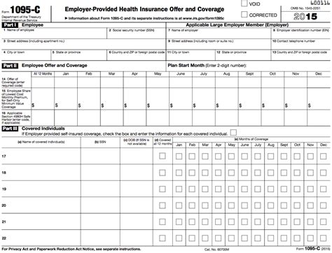 What To Do With New ObamaCare Forms 1095-B, 1095-C For 2016 Tax Filing ...