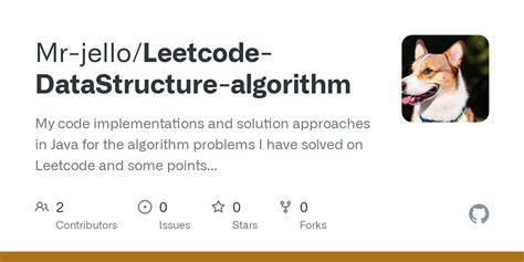 GitHub - Mr-jello/Leetcode-DataStructure-algorithm: My code ...
