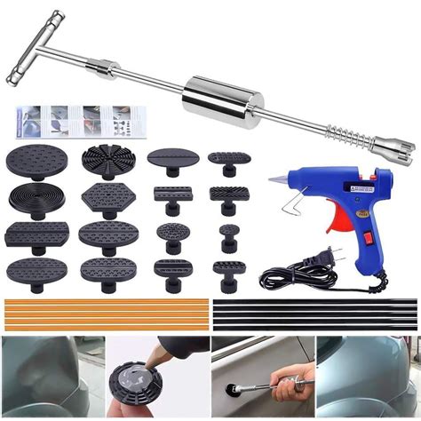 Buy YOOHE Paintless Dent Repair Puller Kit - Dent Puller Slide Hammer T ...