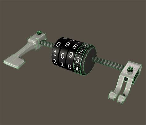 3d mechanical counter