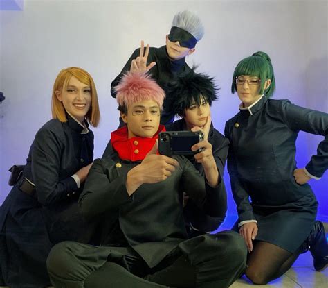 Jujutsu Kaisen cosplay group posted by RageGearProps!! : r/AnimeAnonymous