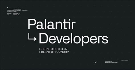 Palantir Developers: Learn to build in Palantir Foundry | by Palantir ...