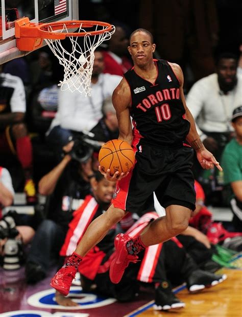 Demar DeRozan Toronto Raptors NBA Slam Dunk Contest | Top nba players ...