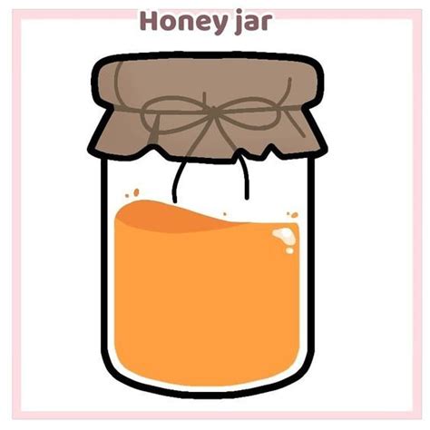 How to Draw Jar of Honey Easy | Step by Step | Cute Food | Imagens de ...