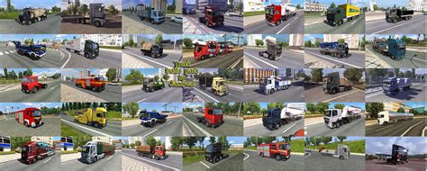 TRUCK TRAFFIC PACK BY JAZZYCAT V2.1 ETS 2 - Euro Truck Simulator 2 Mods | American Truck ...