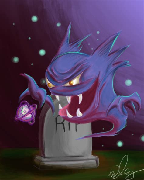 Haunter The Gas Pokemon by SnrChumber on DeviantArt