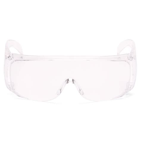 Pyramex Solo Clear Lens Safety Glasses - SafetyGoggles.co.uk