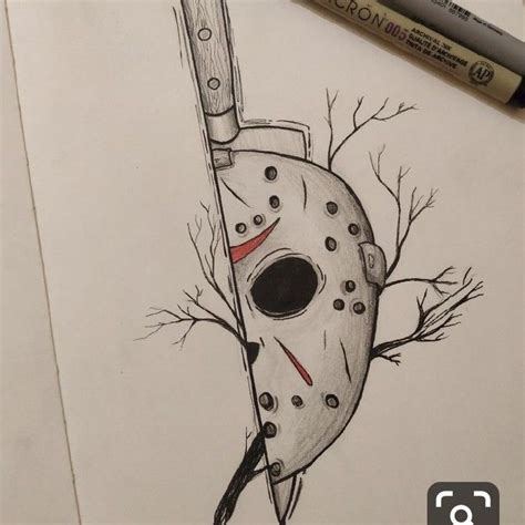 Pin by Tímea Hajdu on Tatuajes | Friday the 13th tattoo, Drawings ...