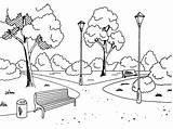 Free Printable Park Coloring Page  Pages For Kids sketch template