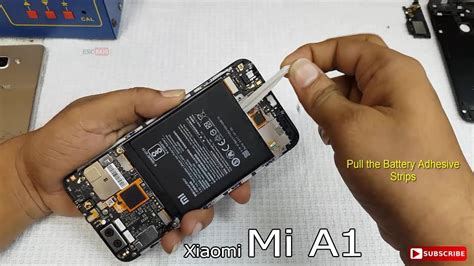 Xiaomi Mi A1 Battery Replacement || How to Replace Mi A1 Back Panel and ...