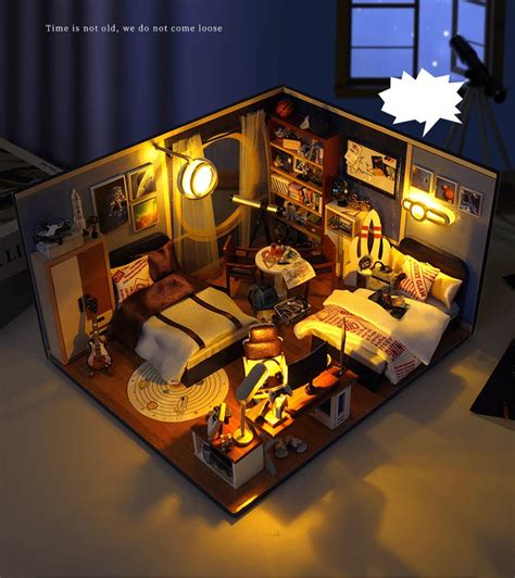 My Dream Room Series DIY Miniature House Kit