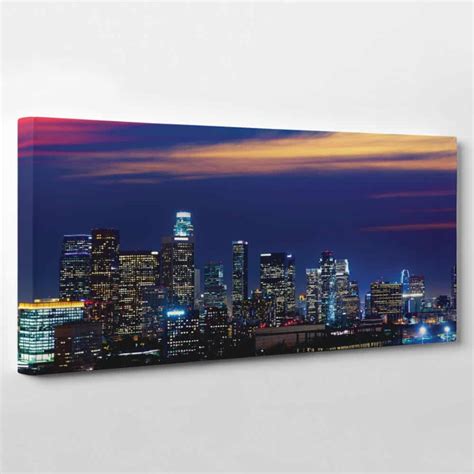 Los Angeles California Skyline Canvas Print | 365Canvas