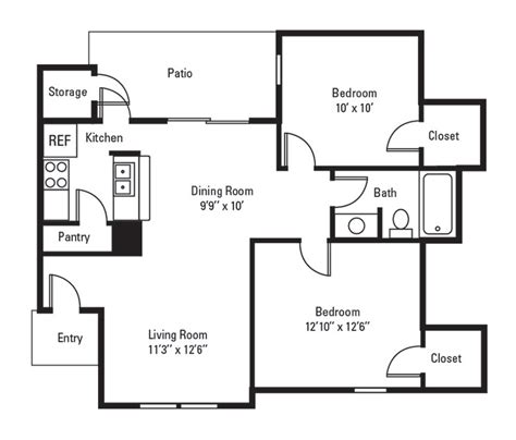 Floor Plans - University Green