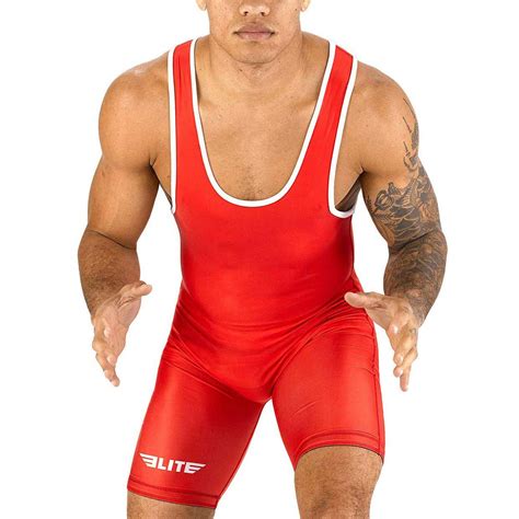 Buy Elite Sports Men’s wrestling singlets, Standard Singlet for Men Wrestling Uniform Online at ...