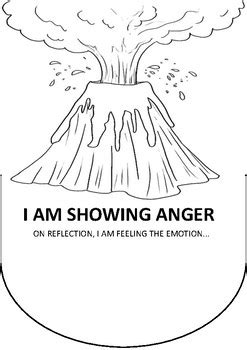 Anger Volcano *Emotional regulation *Poster *Worksheet by The Creative ...