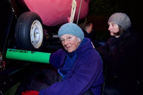 In pictures as Fawley Extinction Rebellion protestors climb onto large 50ft oil silos during ...