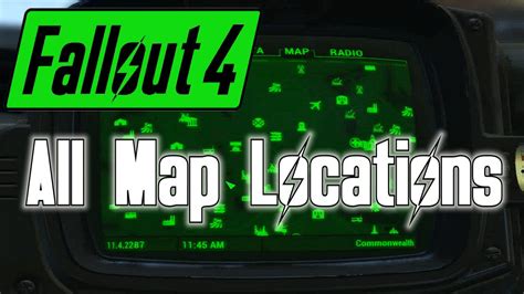 Fallout 4 Map All Locations – Map Of The Usa With State Names