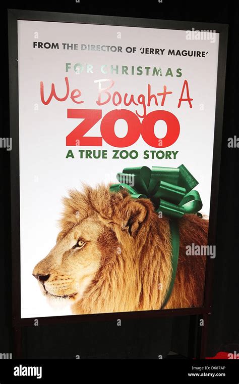 We Bought A Zoo Poster