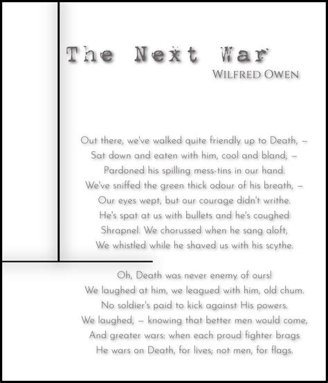 Wilfred Owen Poems | Classic Famous Poetry