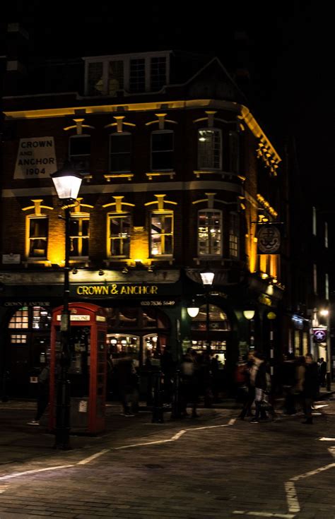 Crown & Anchor London | Street photography, Night photography, London