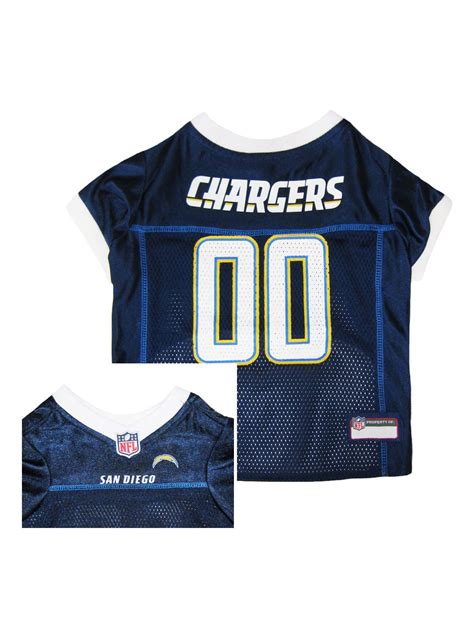 San Diego Chargers Pet Jersey | Dog jersey, Dog football jersey ...