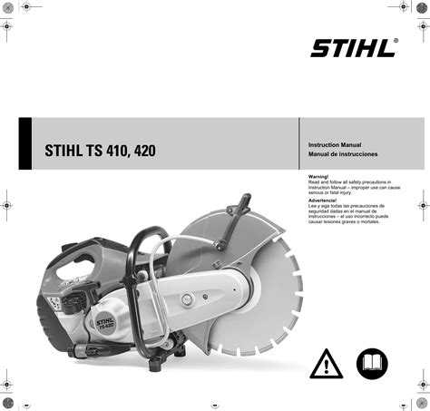 Stihl Ts410420 Manual TS 410/420 Cutquik® Cut Off Machine