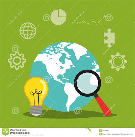 Solution design stock vector. Illustration of conceptual - 59044302