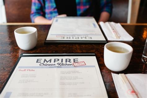 Empire Chinese Kitchen: Portland, Maine - Map & Menu