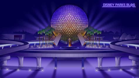 Classic Epcot Center Wallpaper – Desktop/iPad | Disney Parks Blog