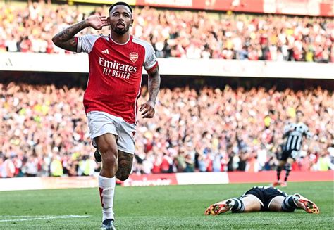 EPL: Odegaard, Rice, Jesus, Rashford Score As Arsenal Beats Man United 3-1